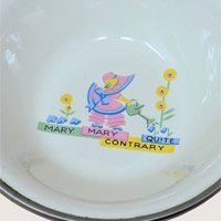 Vintage GW Company Childs Nursery Rhyme Bowl