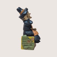 1994 Tom Clark Wanda Signed Witch Block Figurine