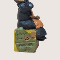 1994 Tom Clark Wanda Signed Witch Block Figurine