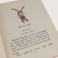 1922 Bunny Boy and Grizzly Bear Laura Rountree Smith Hardcover Book