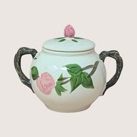 1980s Franciscan Desert Rose Cream and Sugar Set