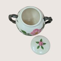 1980s Franciscan Desert Rose Cream and Sugar Set