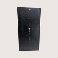 Vintage Asian Lacquer Mother of Pearl Qilin Wall Panel