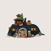 1989 Dept 56 Peggotty's Seaside Cottage Dickens Village