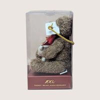 2002 Lenox American Bears Plush and Porcelain Anniversary Set