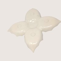 1960s Holland Mold Ceramic Leaf Dish