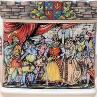 1980s Sadler Camelot Sir Lancelot Porcelain Teapot