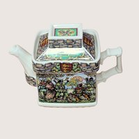 1980s Sadler Robin Hood Sherwood Forest Porcelain Teapot