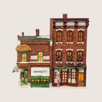 1988 Dept 56 Variety Store and Barber Shop Christmas in the City Series