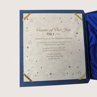 2000 Roman Inc Cause of Our Joy Millennium Series Ornament
