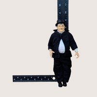 1970s Larry Harmon Oliver Hardy Jointed Action Figure