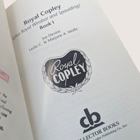 1999 Collector's Guide to Royal Copley Books 1 and 2 Joe Devine Softcover Set
