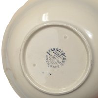 1950s Franciscan Ceramic Desert Rose Vegetable Bowl
