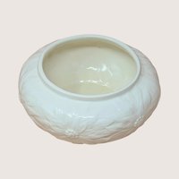 1997 Studio Pottery Floral Relief Bowl