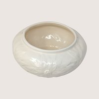 1990s Studio Pottery Ceramic Floral Planter Bowl