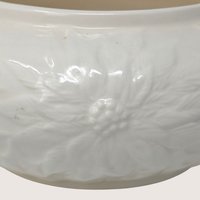 1990s Studio Pottery Ceramic Floral Planter Bowl