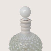 1950s Wrisley Fenton Opalescent Glass Cologne Bottle