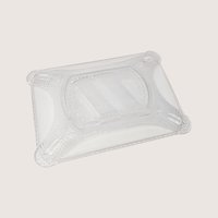 1890s Clear Pressed Glass Bread Plate