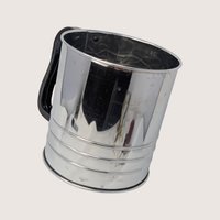 1970s Stainless Steel Flour Sifter Set Kitchen Decor