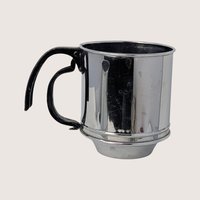 1970s Stainless Steel Flour Sifter Set Kitchen Decor