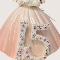 1960s Josef Originals 15th Birthday Girl Porcelain Angel Figurine
