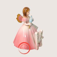 1960s Josef Originals 14th Birthday Girl Porcelain Angel Figurine