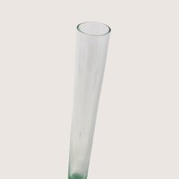 1960s Holmegaard Orchid Per Lutken Green Bubble Base Glass Vase