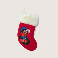 1980s American Tail Fievel Mousekewitz Miniature Zipper Christmas Stockings Set
