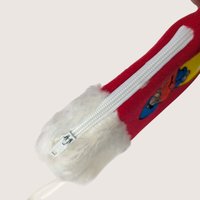 1980s American Tail Fievel Mousekewitz Miniature Zipper Christmas Stockings Set