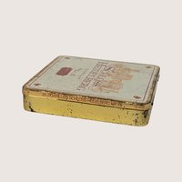 EMPTY 1960s Schloss Heidelberg Zigarillos Tin German Advertising Bruns Nr 15