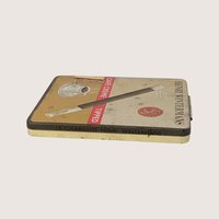 EMPTY 1970s Henri Wintermans Cafe Creme Tin Dutch Cigarillos Advertising Case
