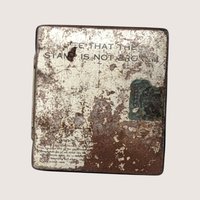 EMPTY 1930s Between the Acts Little Cigars Tin Lorillard Antique Ad