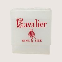 EMPTY 1950s Cavalier King Size Cigarette Case Plastic Vintage Advertising