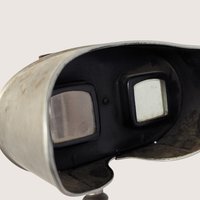 Early 1900s Wooden and Metal Stereoscope Viewer Antique Keystone Style