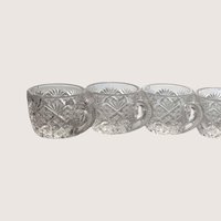 1950s Westmoreland Thumbelina Mini Punch Bowl Set