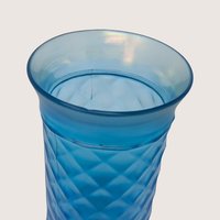 1920s Northwood Glass Celeste Blue Stretch Pitcher Tumbler Set
