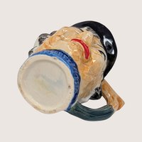 Vintage Ceramic Character Mug Winking Fisherman Figural Drinkware