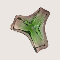 1960s Murano Glass Mid Century Freeform Dish