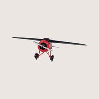 1990s NASCAR Travel Air Model R Mystery Ship Airplane Bank