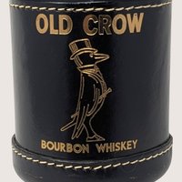 1960s Old Crow Bourbon Whiskey Promotional Dice Cup