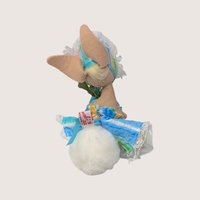 1996 Annalee Felt Fabric Easter Bunny Figurine