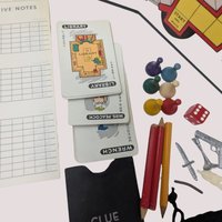 1950s Parker Brothers Clue Board Game