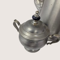 Vintage Oneida Heirloom Pewter Mid-Century Coffee Service