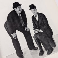 1972 The Films of Laurel and Hardy by William K. Everson Softcover Book