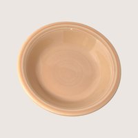 Vintage Set of Six Peach Fiesta Bowls