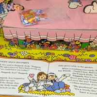1974 Raggedy Ann Pop-Up Tea Party Colorforms