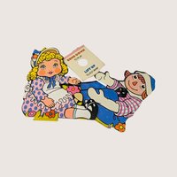 1974 Raggedy Ann Pop-Up Tea Party Colorforms