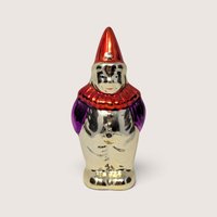 Vintage Metallic Clown Salt and Pepper Shakers