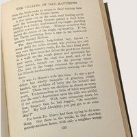 1909 The Calling of Dan Matthews Harold Bell Wright Hardcover Book