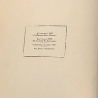 1909 The Calling of Dan Matthews Harold Bell Wright Hardcover Book